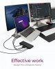 IcyBox Stacja dokująca IB-DK2416-C 11in1,HDMI,DP,USB,LAN